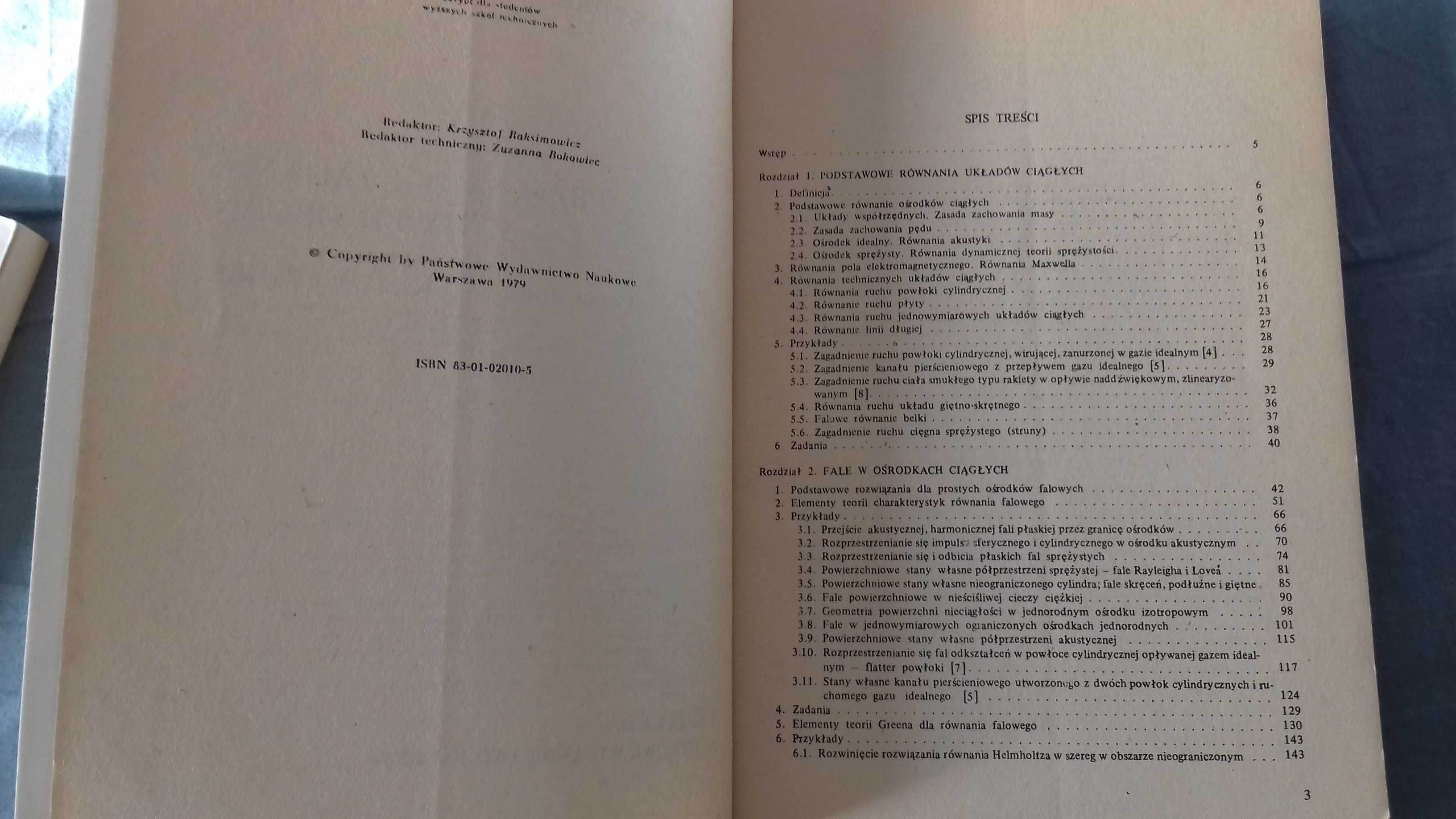 Przykłady i zadania z teorii drgań - Część druga. Układy ciągłe