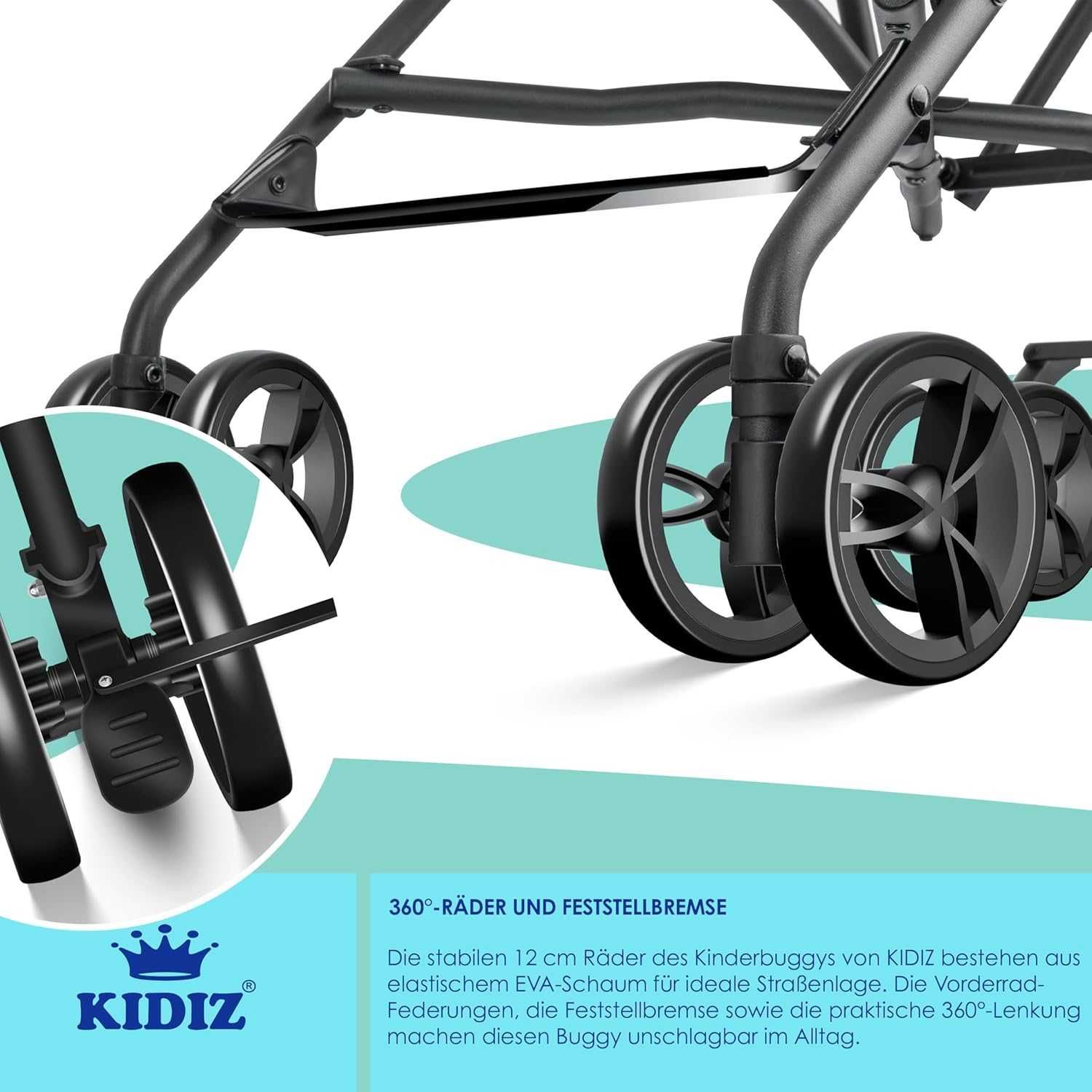 KIDIZ® Wózek dziecięcy CITY Buggy