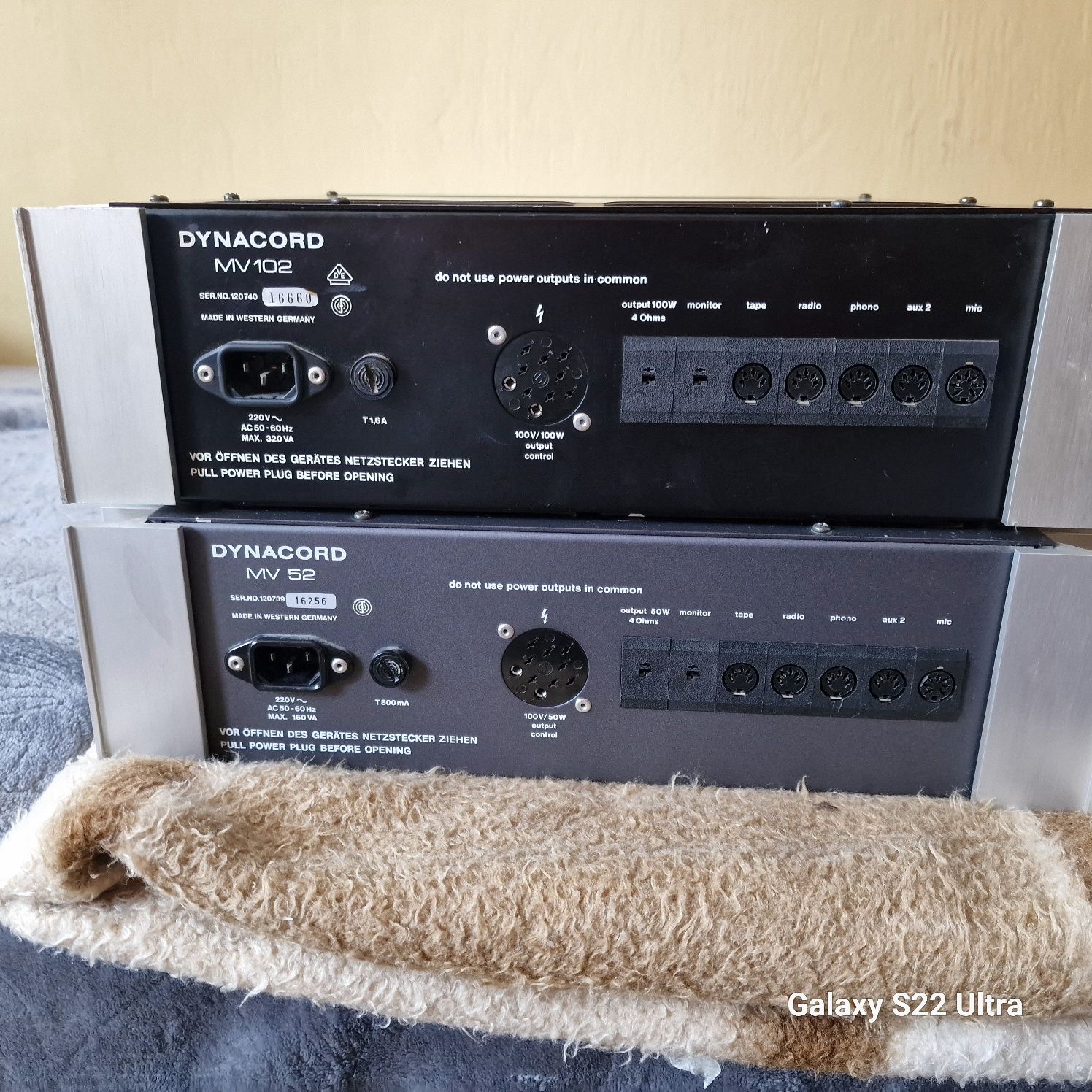Dynacord MV 102 i MV 52