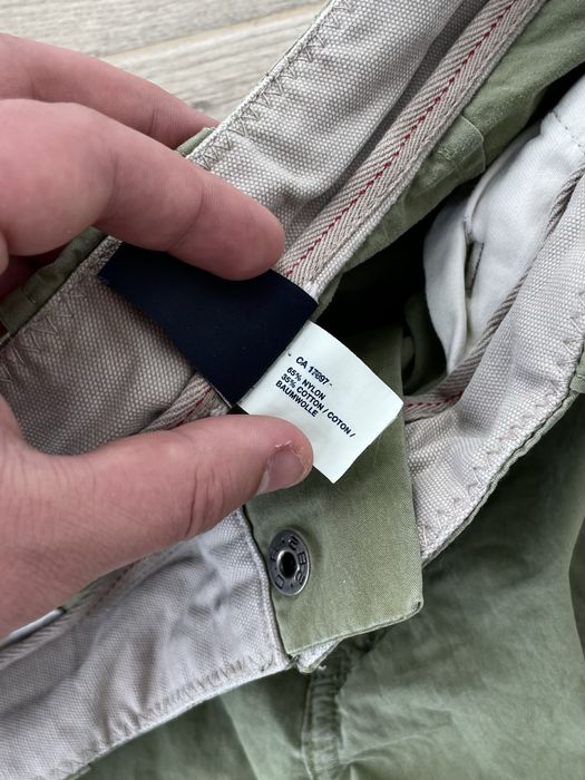 Gap Multipocket Nylon Cargo Pants Green Colour Streetwear карго штани