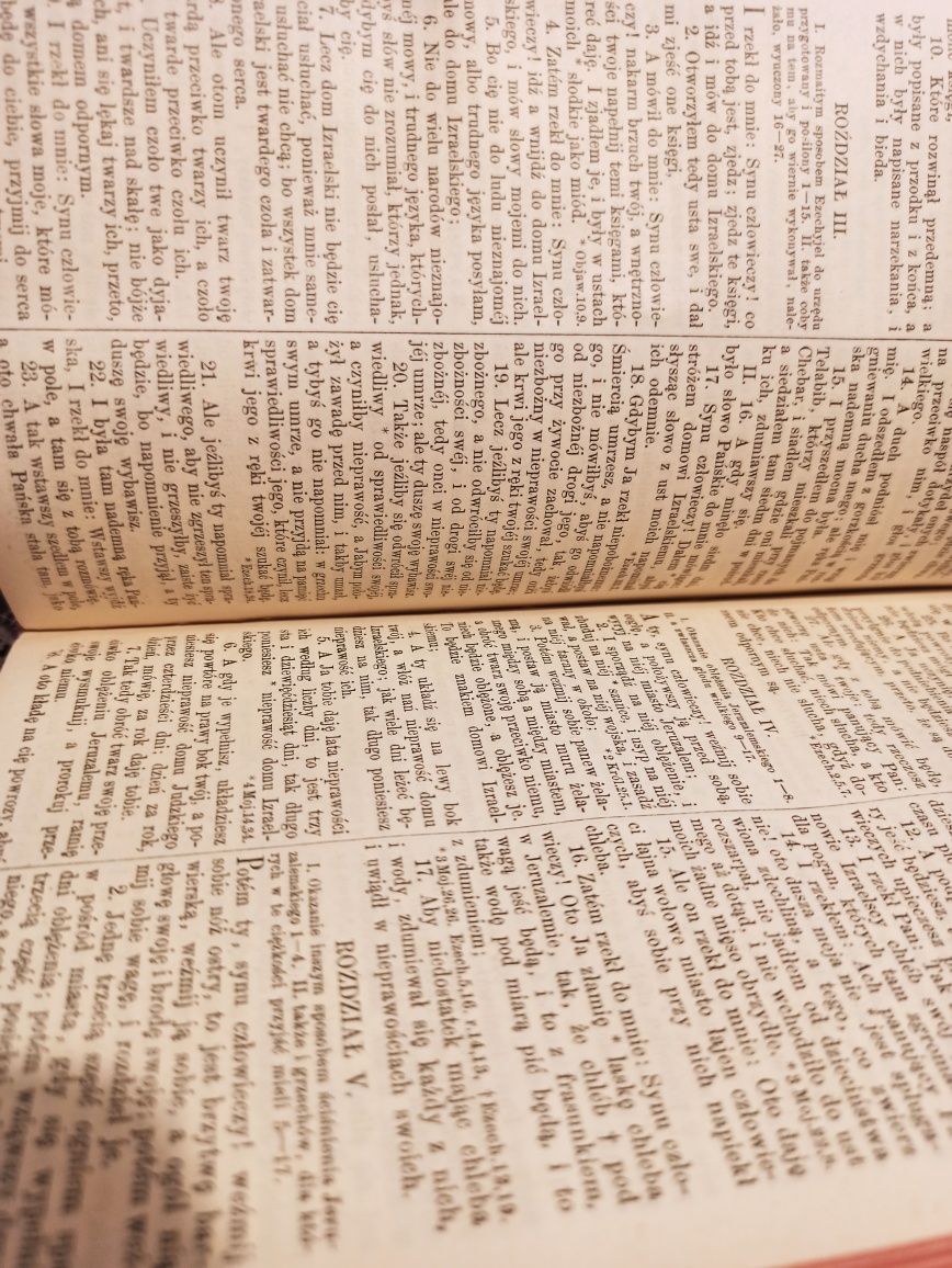 Biblia Gdańska zabytek z 1914 roku Stary ii Nowy Testament