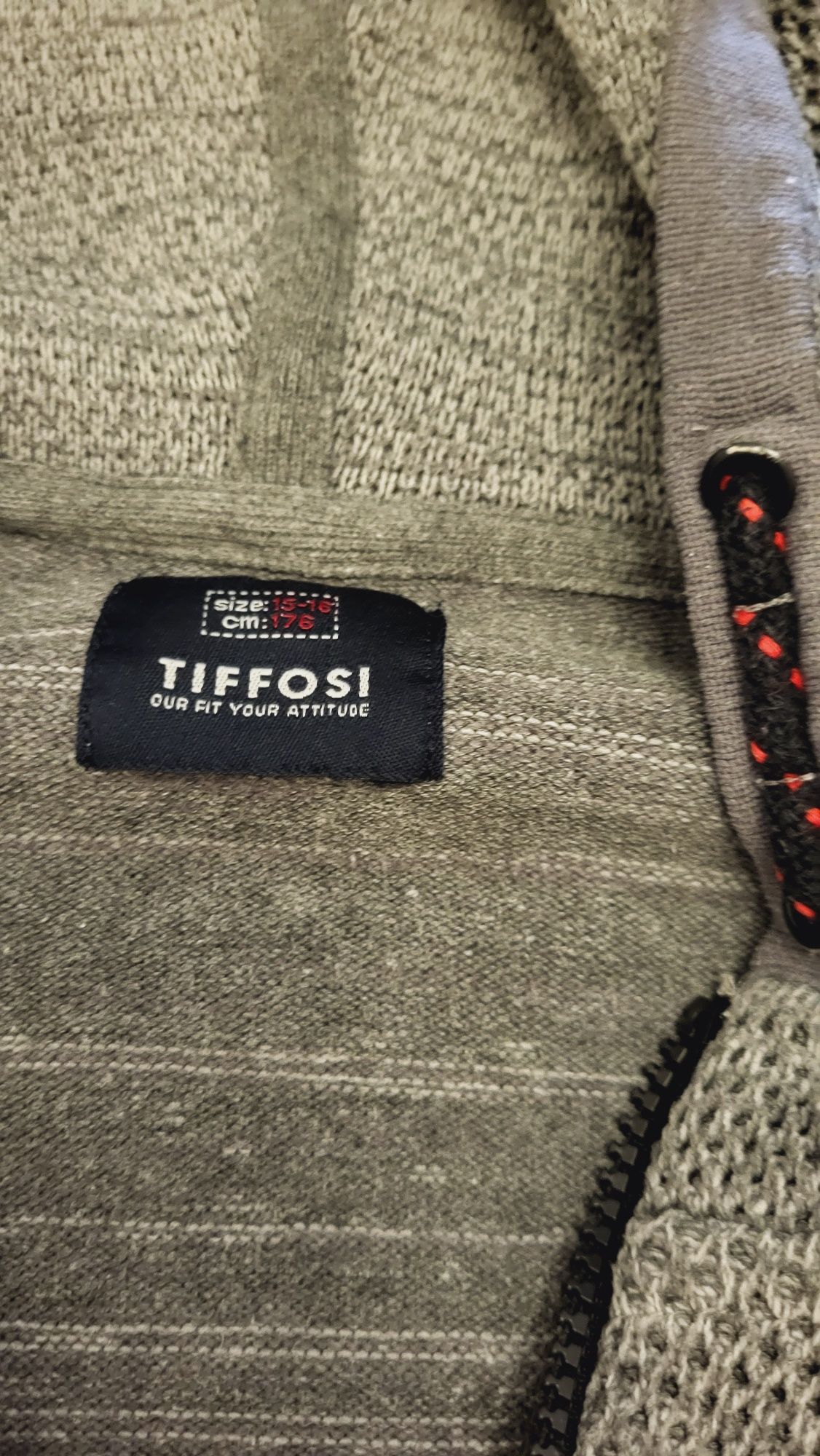 Casaco Tiffosi cinza