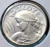 2 zł Żniwiarka 1925.