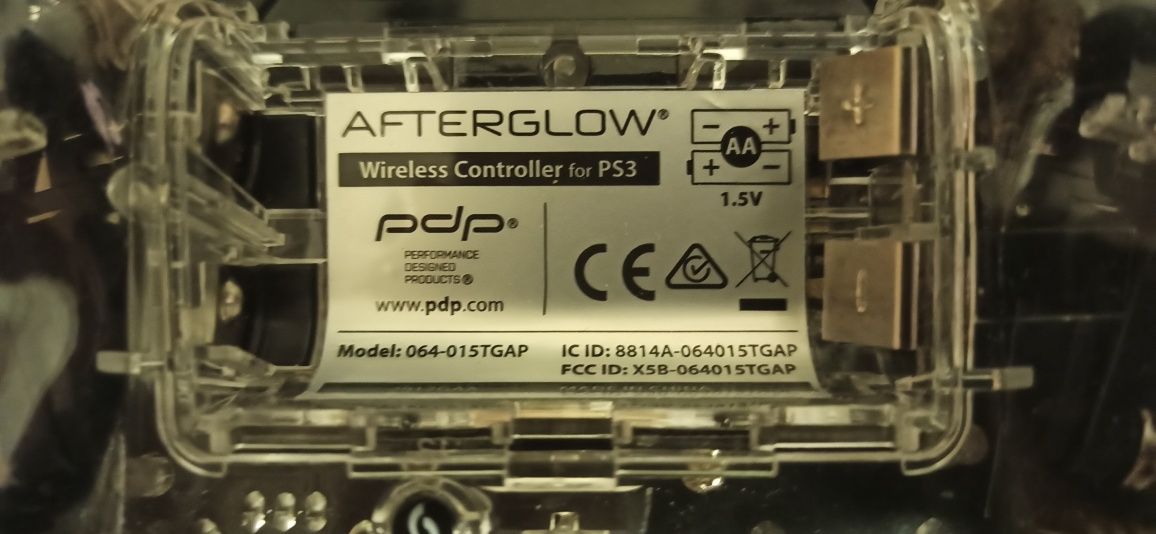 Afterglow Wireless Controller for PS3, модель 064-015TGAP
