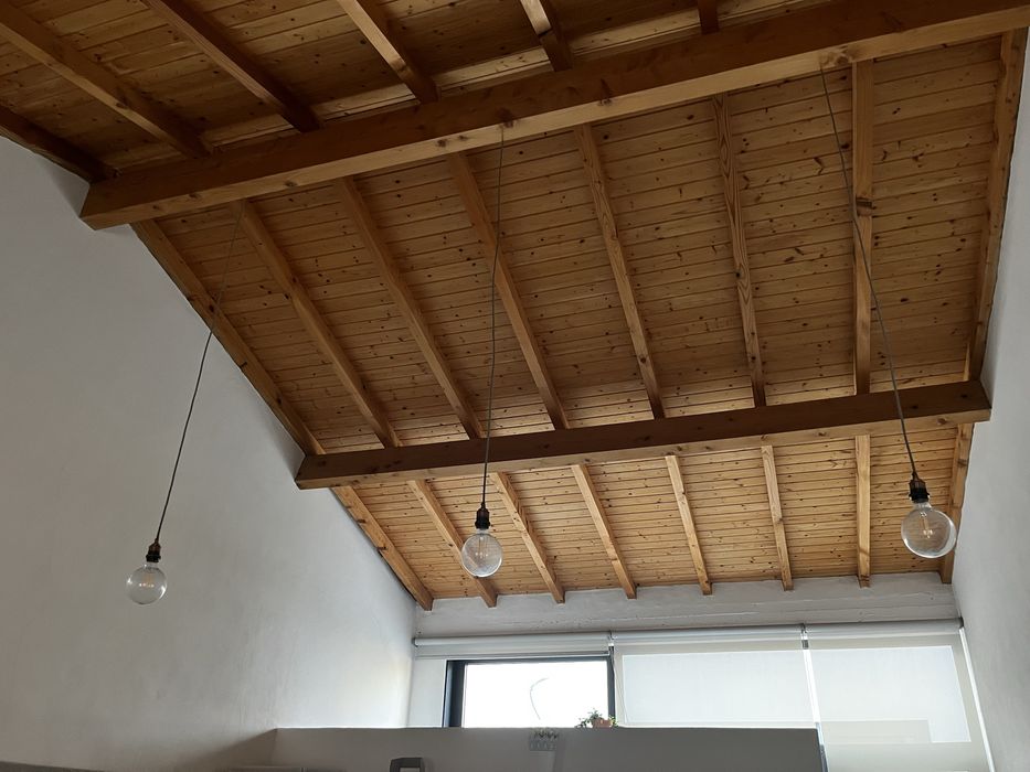 3 candeeiros de tecto