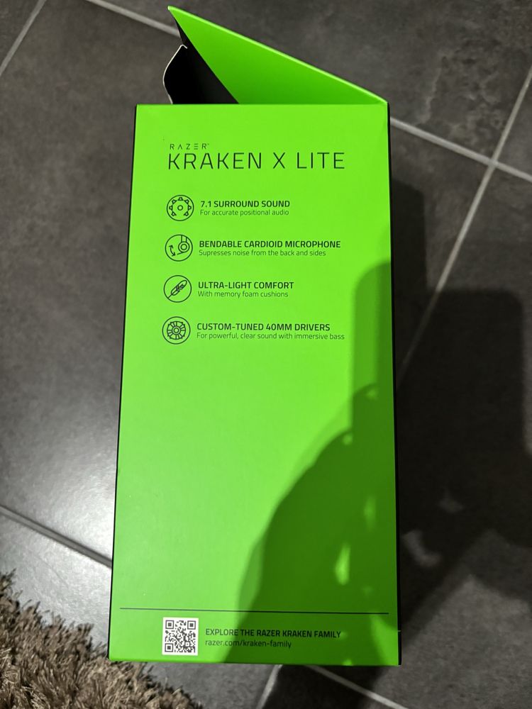 Auscultadores Gaming com Fio Razer Kraken X Lite