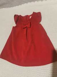 Wizytowa sukienka niemowlęca 68