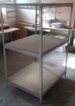 Regał magazynowy metalowy 87x100x161