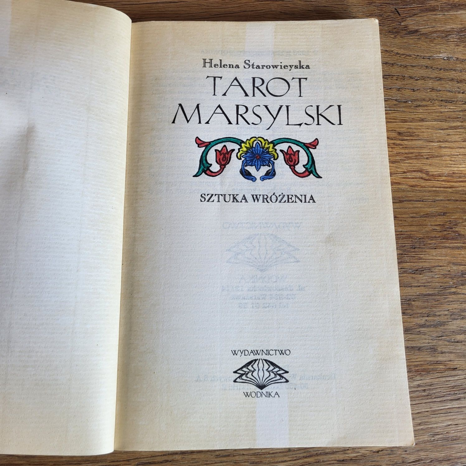 Książka TAROT Marsylski ³⁴