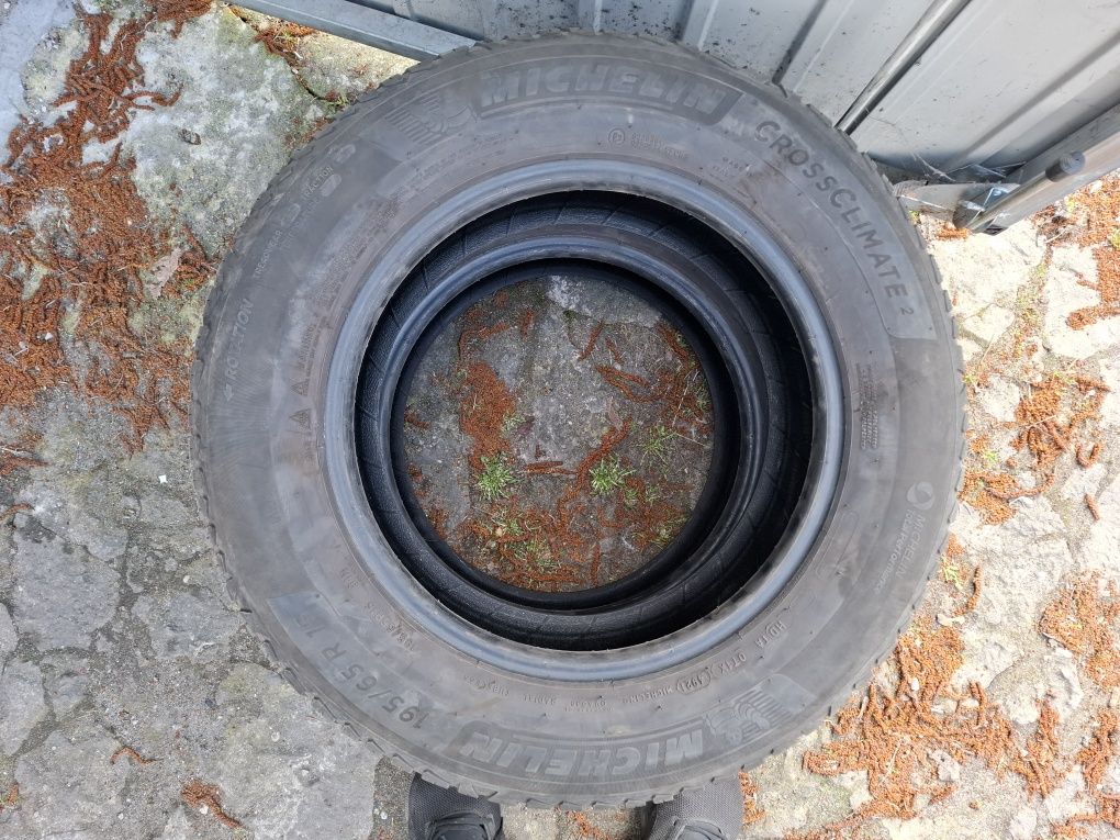 Opony Wielosezon Michelin 195/65/15 Para Ladne