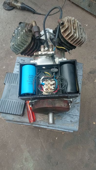 Електродвигун 3 кВт однофазний электродвигатель