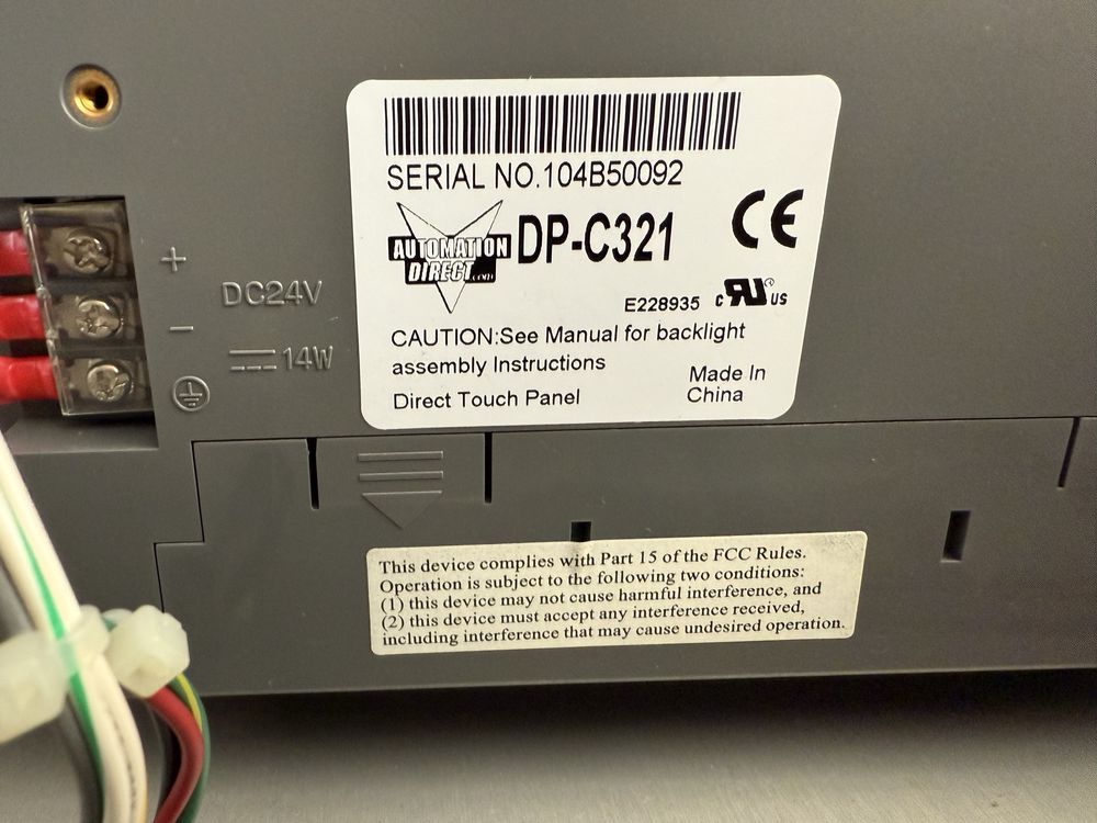Panel operatorski AUTOMATION DIRECT DP-C321