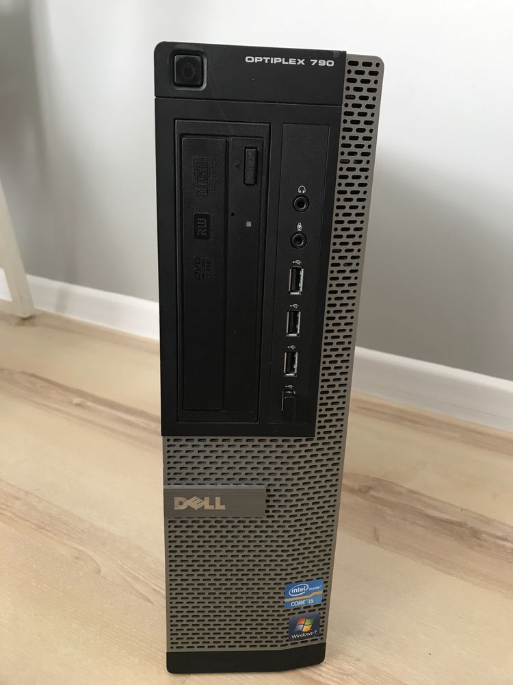 Komputer PC Dell Optiplex 790 i5-3.1 ghz/8 gb ram/ssd 240/Win 10 Pro