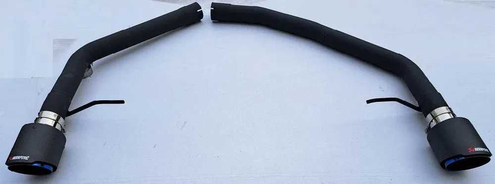 Tłumik sportowy wydech przelot AUDI A5 A4 B8 AKRAPOVIC 101mm