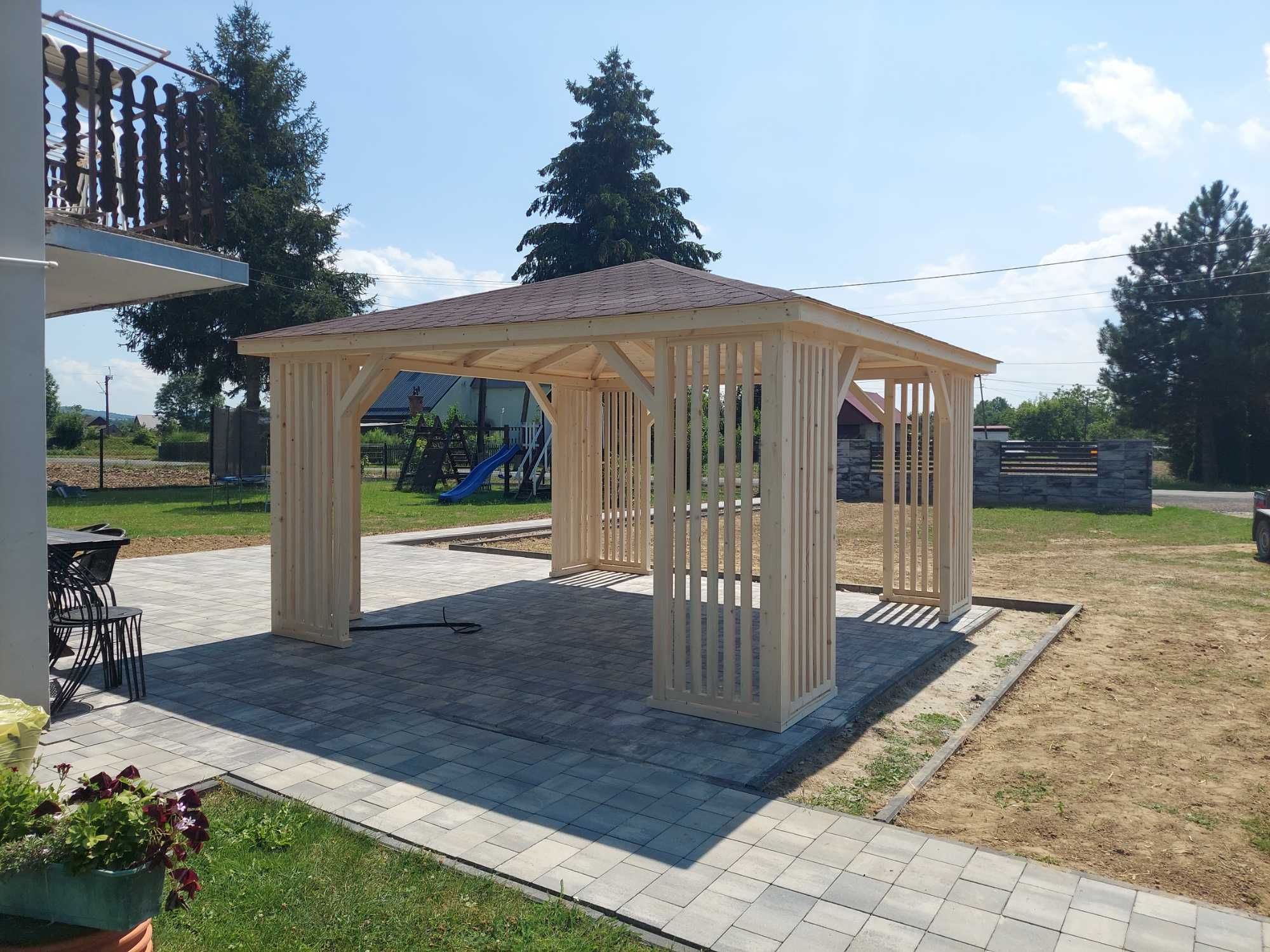 Altana Kwadrat 3.5x3.5 z montażem ( Inne wymiary, wzory! )