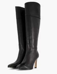 Жіночі чоботи Ralph Lauren page burnished leather tall boot