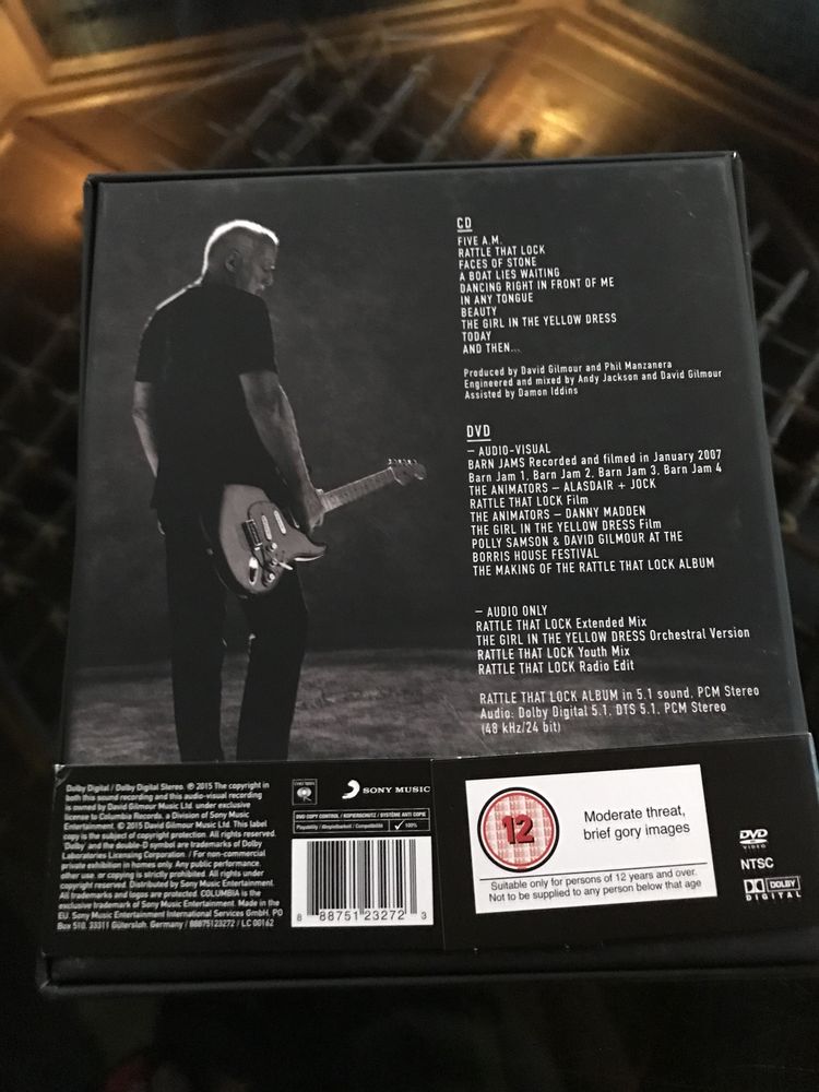 Led zeppelin Pink Floyd David Gilmour Santana delux CD box set