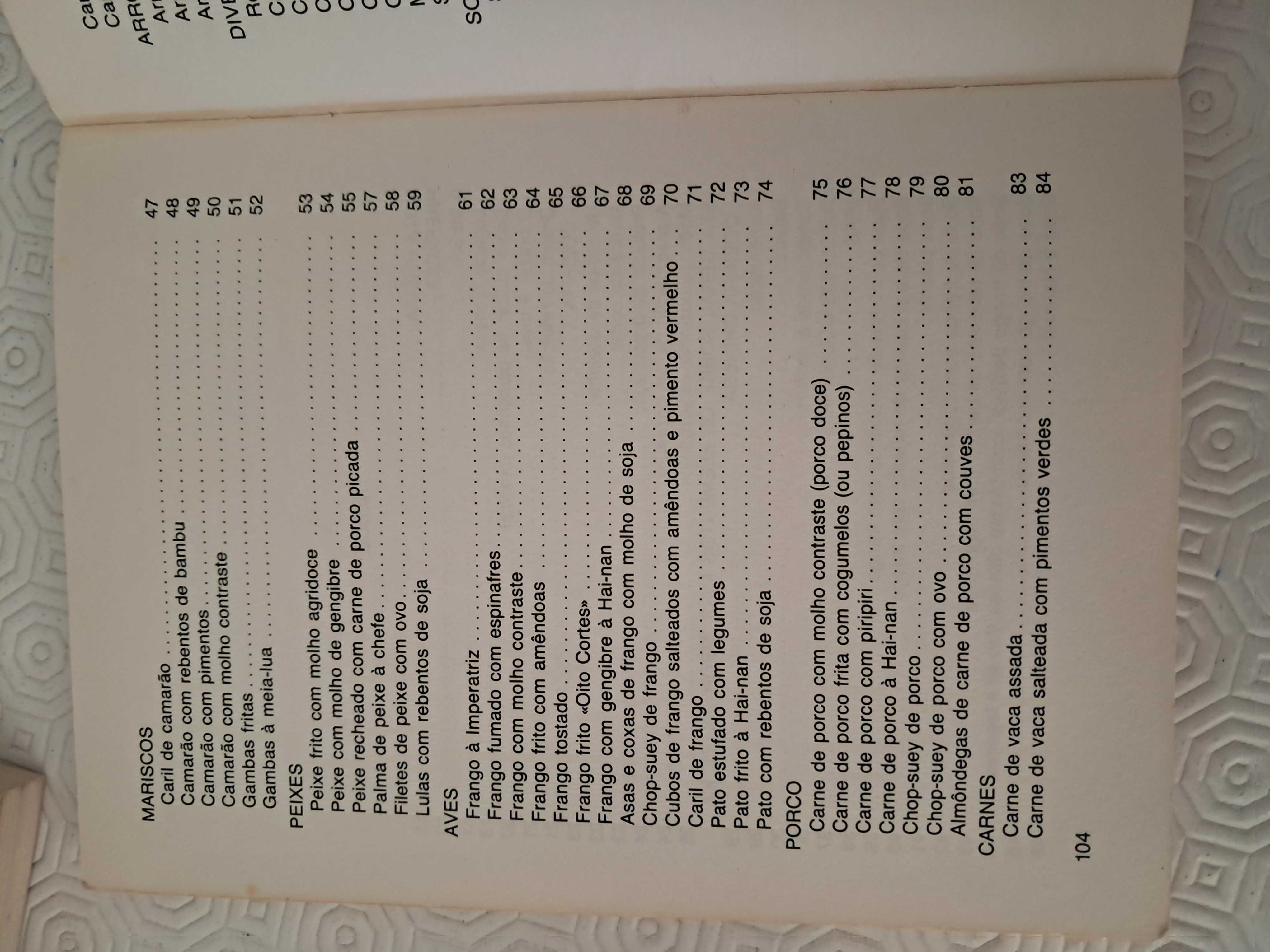 Livro "Cozinha Chinesa" de Li Ching