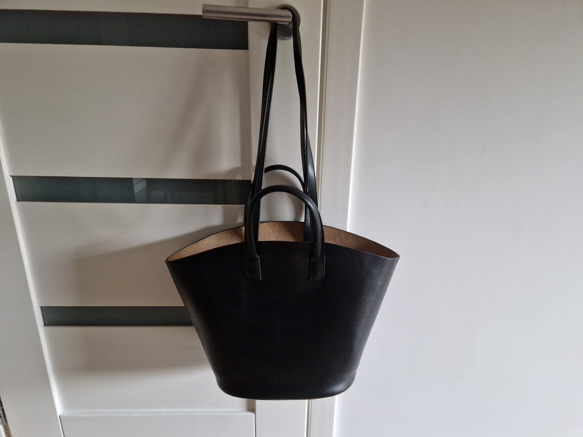 Massimo Dutti  r 38 botki i torebka skóra