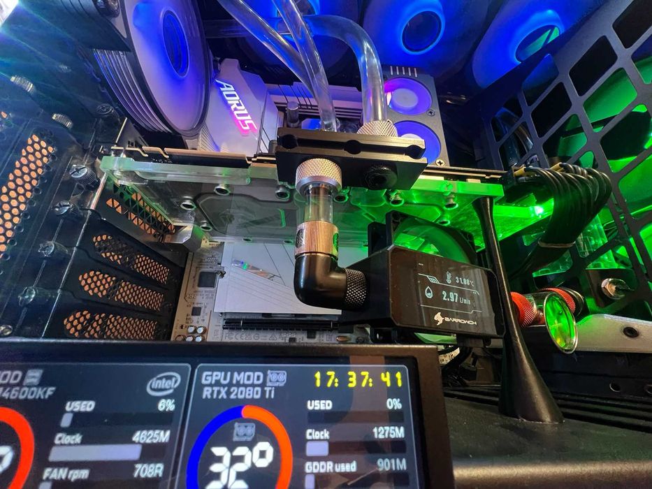 Продам Inno3D RTX 2080 Ti X2 Gaming OC 11Gb + EK-Vector RTX 2080 Ti
