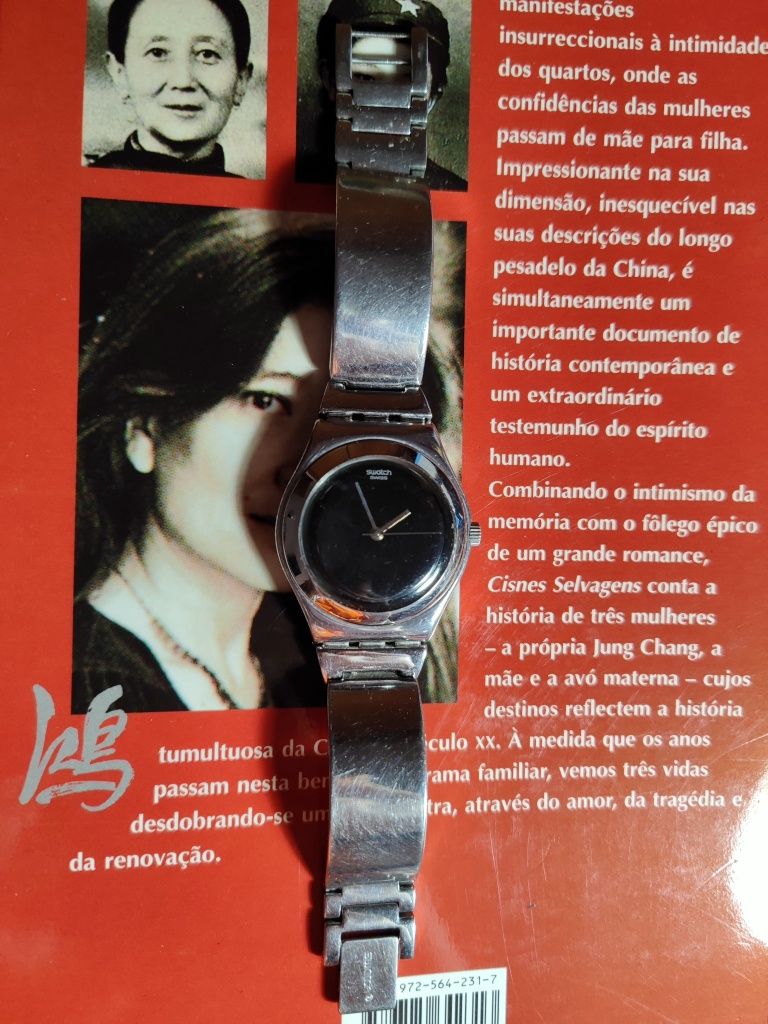 Swatch Irony prateado