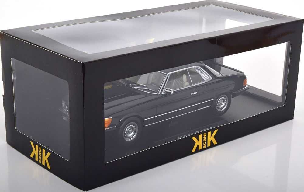 Model 1:18 KK-Scale Mercedes-Benz 500 SLC (C107) 1981 dark blue