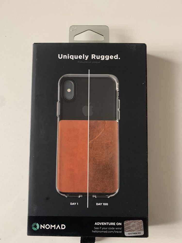 Чехол NOMAD ClearCase Iphone X-XS