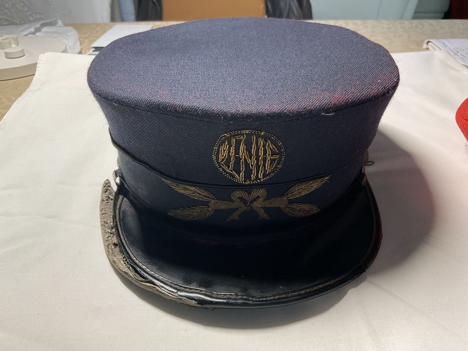 Chapéu, boné antigo da RENFE, caminhos de ferro de Espanha