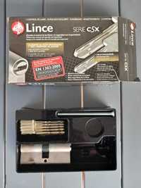 Canhão de fechadura alta segurança Lince C5x com 5 chaves e cartão