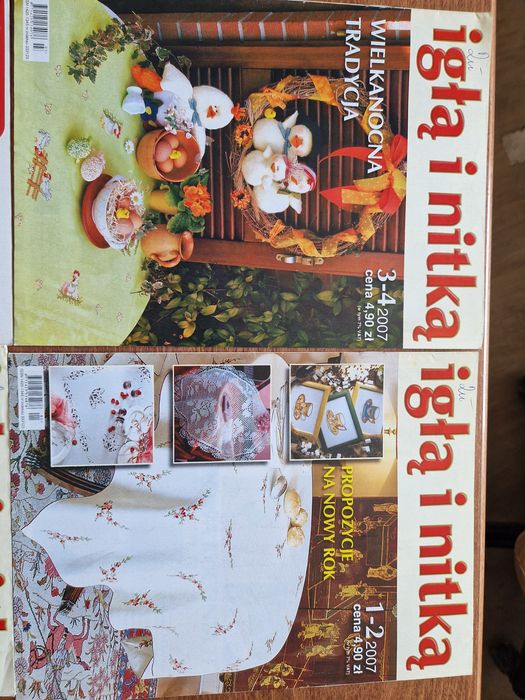 Igłą i nitką 4 czasopisma