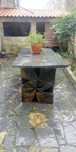 Mesa de exterior em ardósia