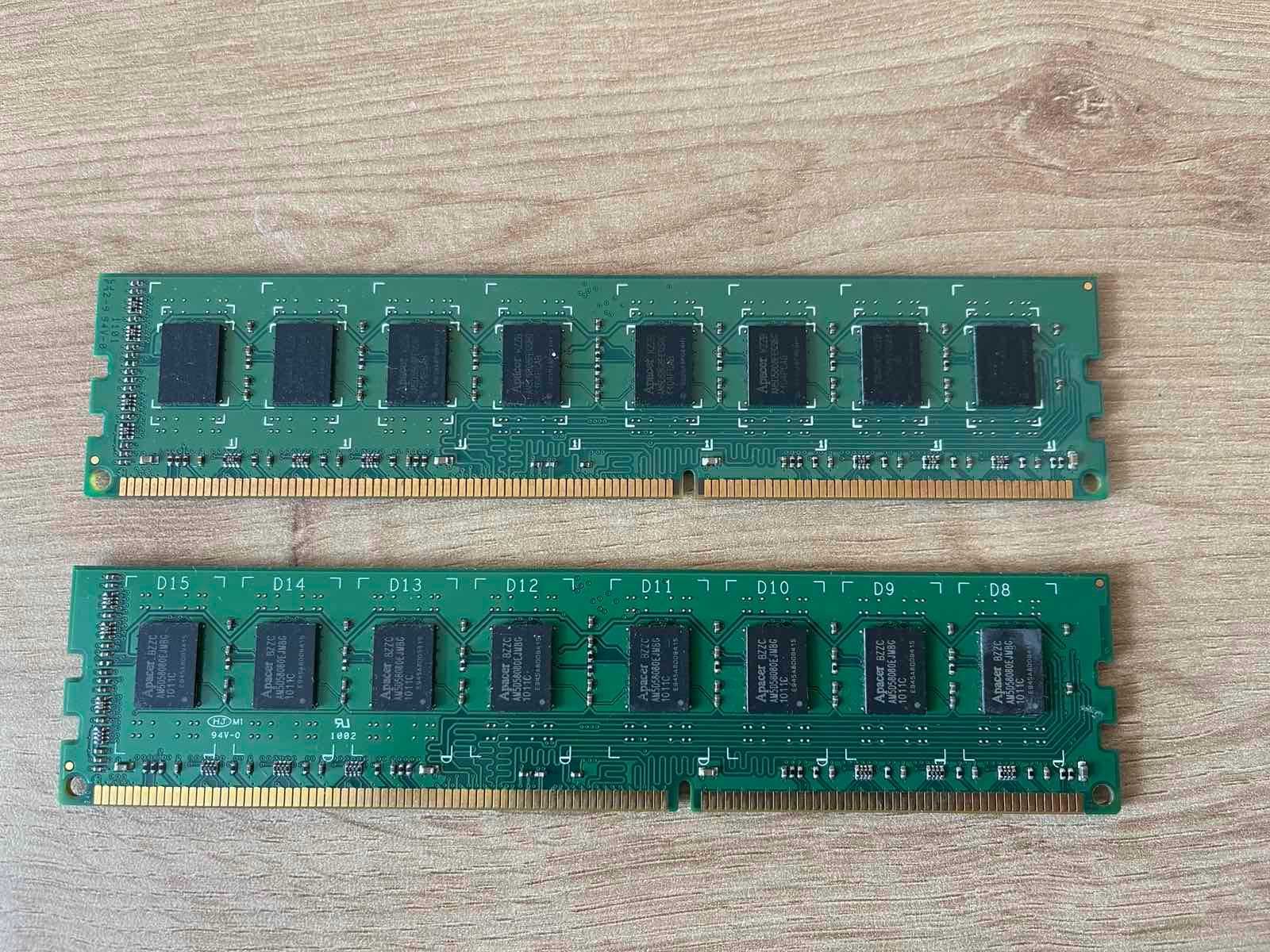 Оперативна пам'ять Apacer DIMM 4Gb (2*2Gb) DDR3-1333MHz PC3-10600 CL9