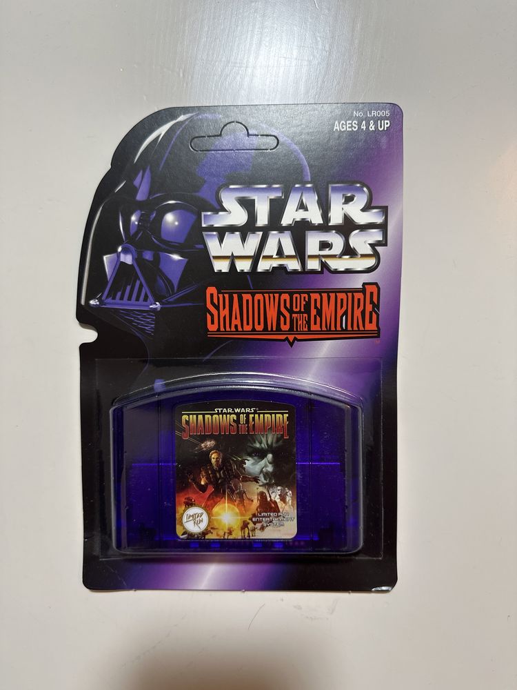 GraN64 Star Wars Shadows of the Empire oryginalnie zapakowane
