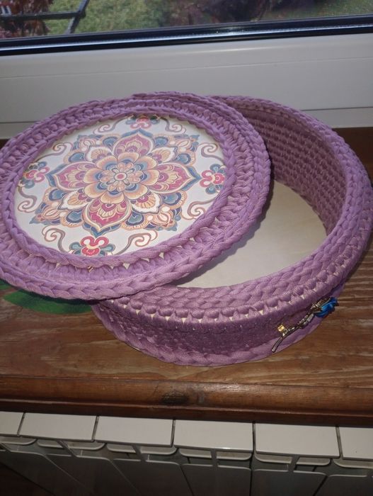 Zestaw koszyk+ chustecznik