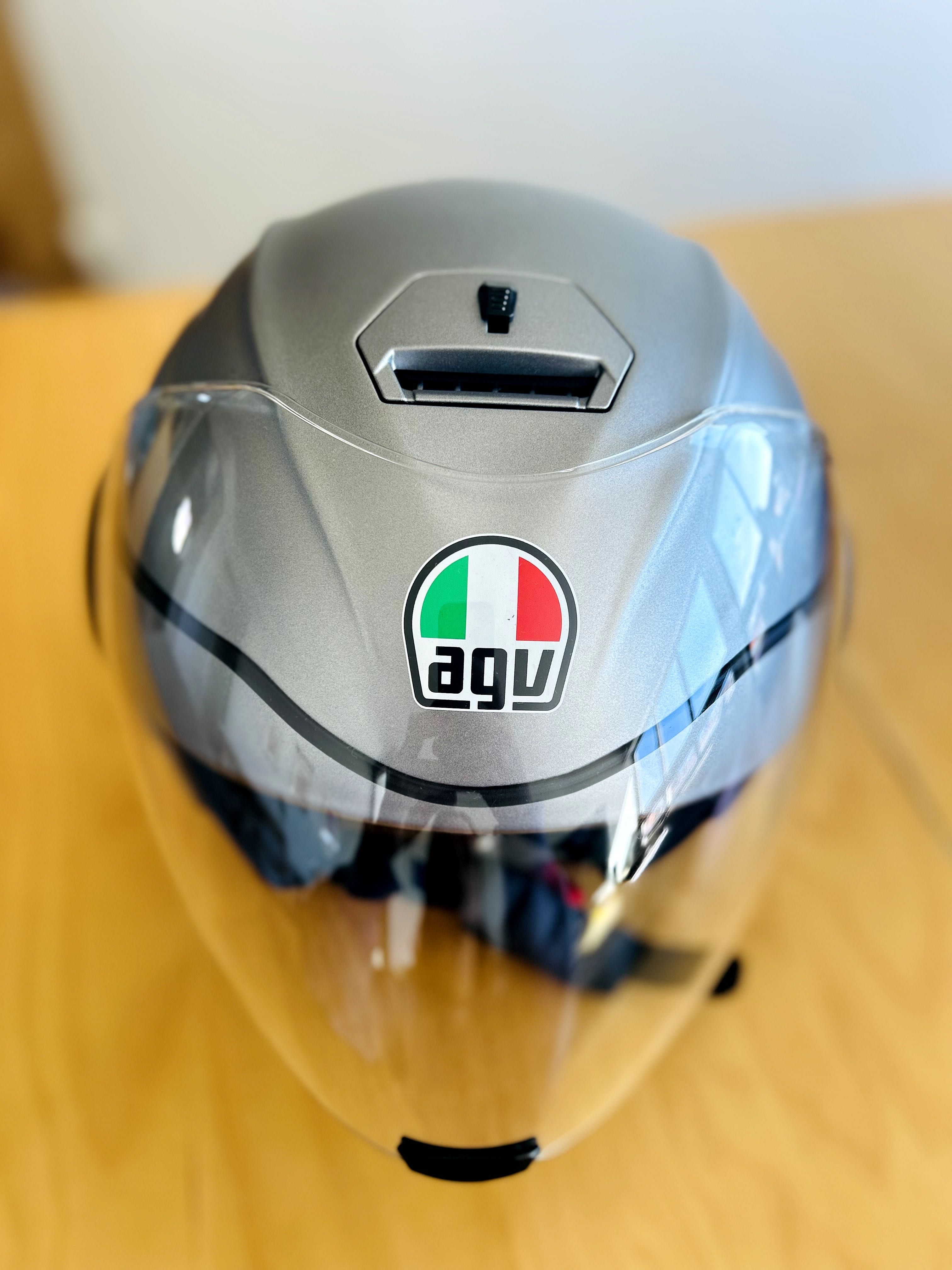 Capacete Jet AGV Orbyt Solid (XS) Novo!