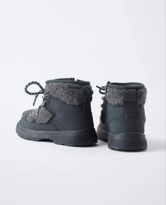 Зимові черевички ботінки zara 26 розмір