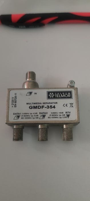 Gniazdo rozdzielacz gmdf-354 tv internet telefon