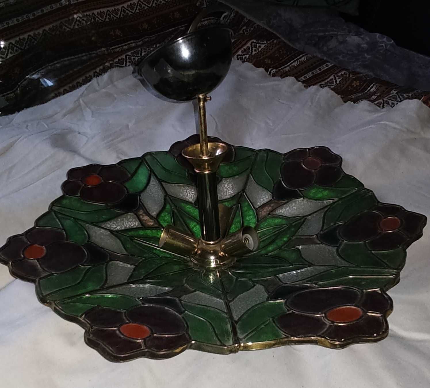 Вінтажна Tiffany Style Slag Glass