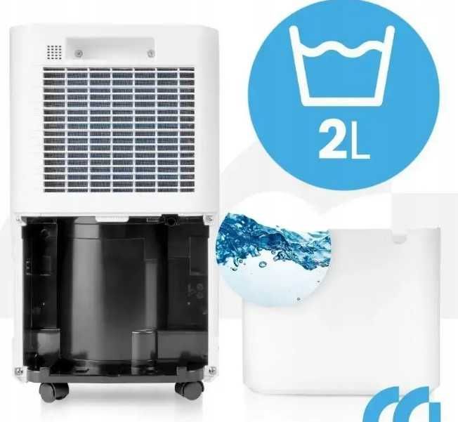 Мощный LED осушитель воздуха 12л/24h таймер wifi гигростат суш.одежды