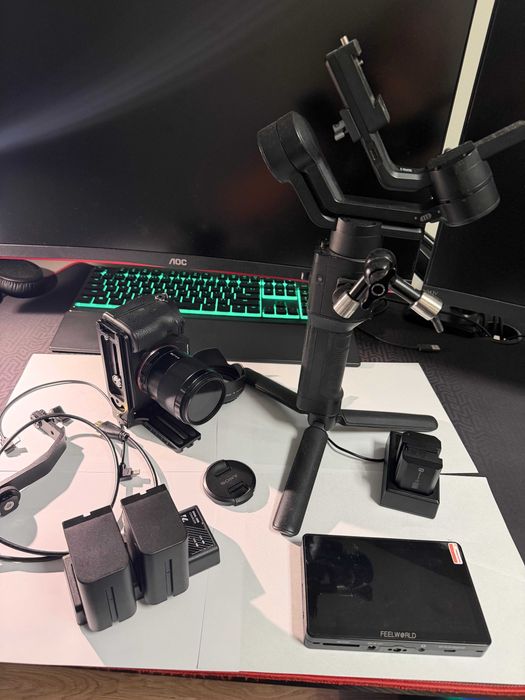 ZESTAW Sony A7 III + FE 35mm 1.8 PRZEBIEG 4200 GWARANCJA 2026