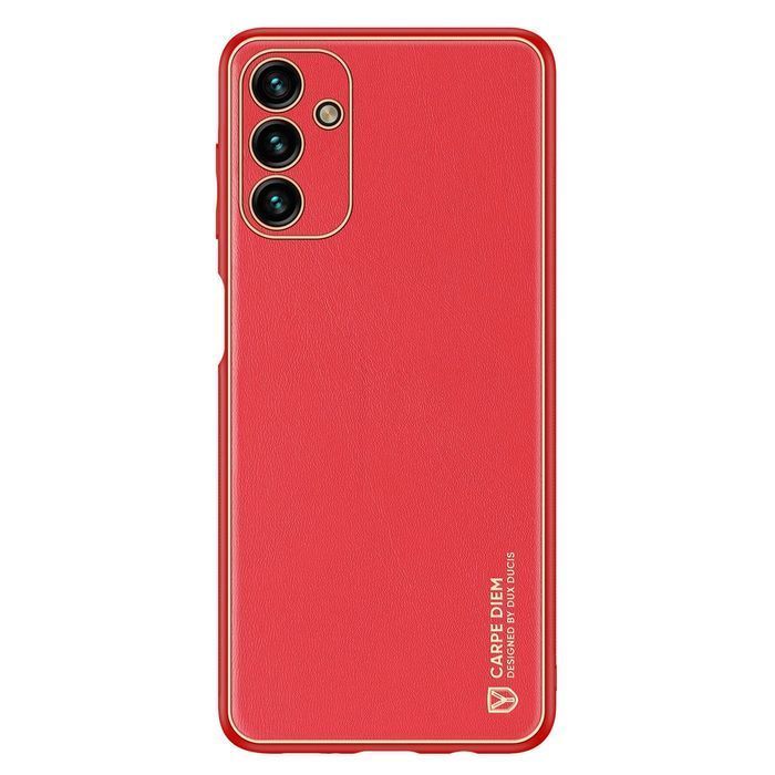 Dux Ducis Yolo eleganckie pokrowiec Samsung Galaxy A13 5G czerwony