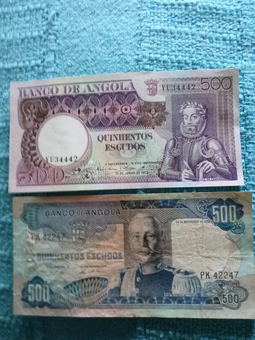 Notas antigas p/ coleccionador