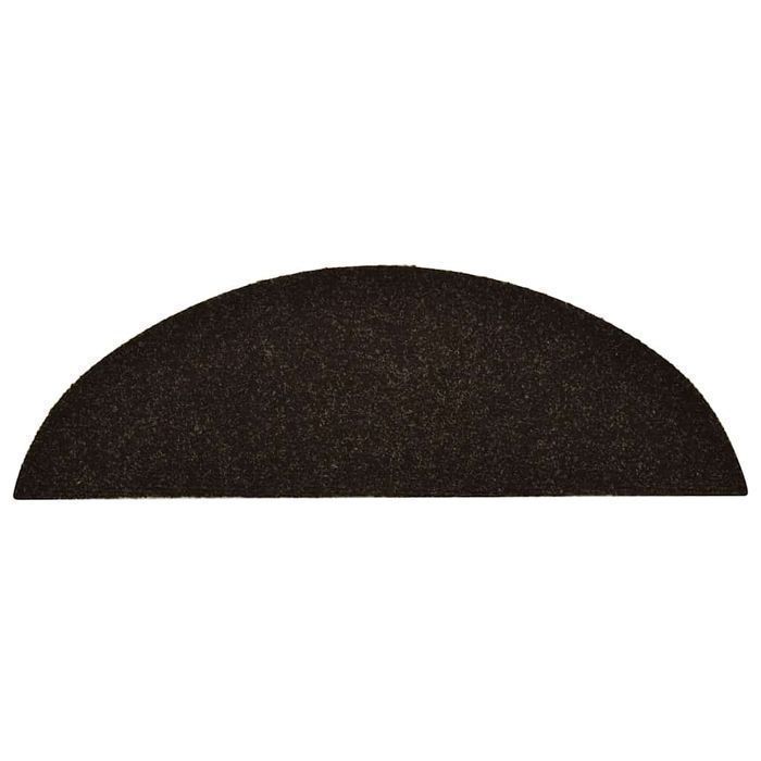 Vidaxl Maty Na Schody Samoprzylepne 30 Szt. Ciemny Brąz 56X17X3 Cm