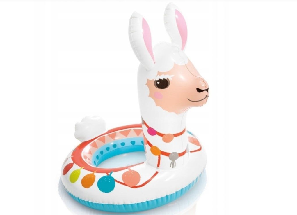 Koło dmuchane intex do wody zabawka Lama intex
