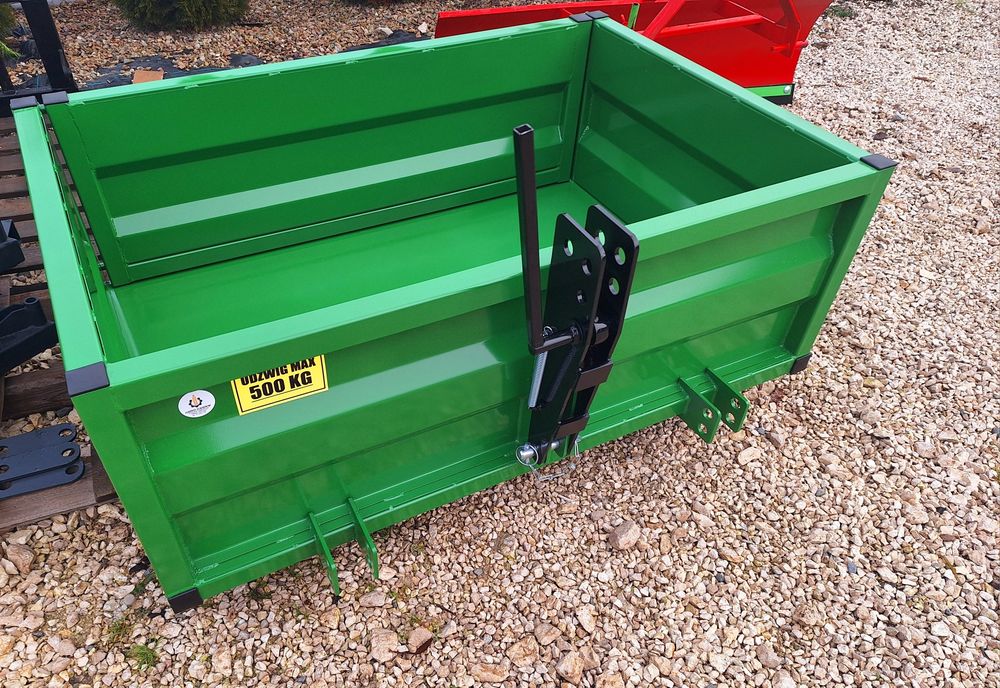 Skrzynia transportowa do ciągnika TUZ przód lub tył Lemiesz do śniegu