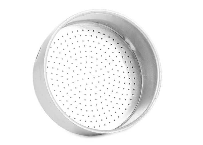 Kawiarka Zaparzacz 6 Kaw 300ml Włoski Design Aluminiowa Biała