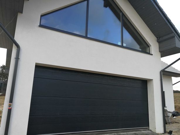 Brama garażowa OD RĘKI segmentowa przemysłowa drzwi garażowe 3000x2250