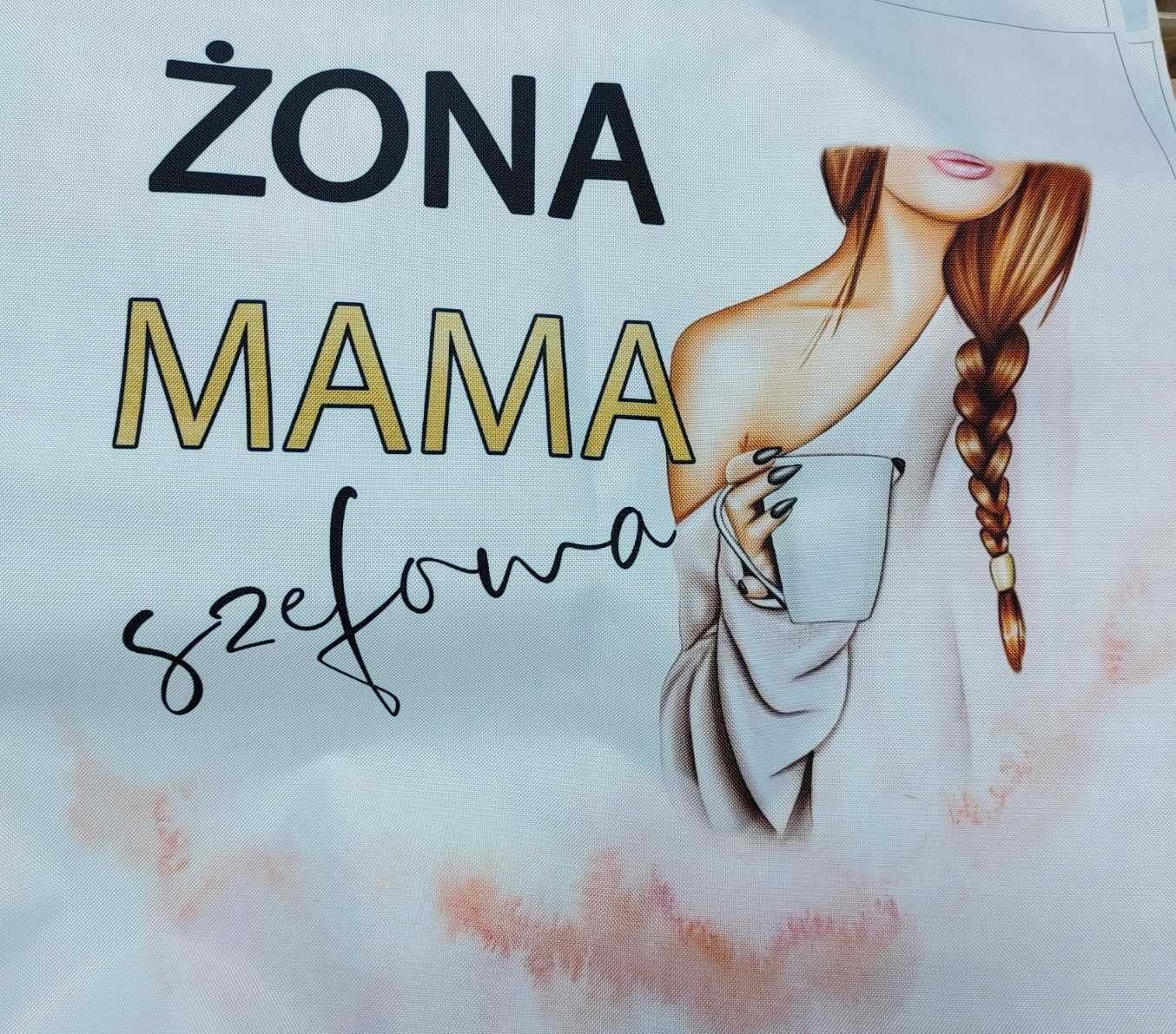 torebka torba wife mom boss/ żona mama szefowa + saszetka (opcja)