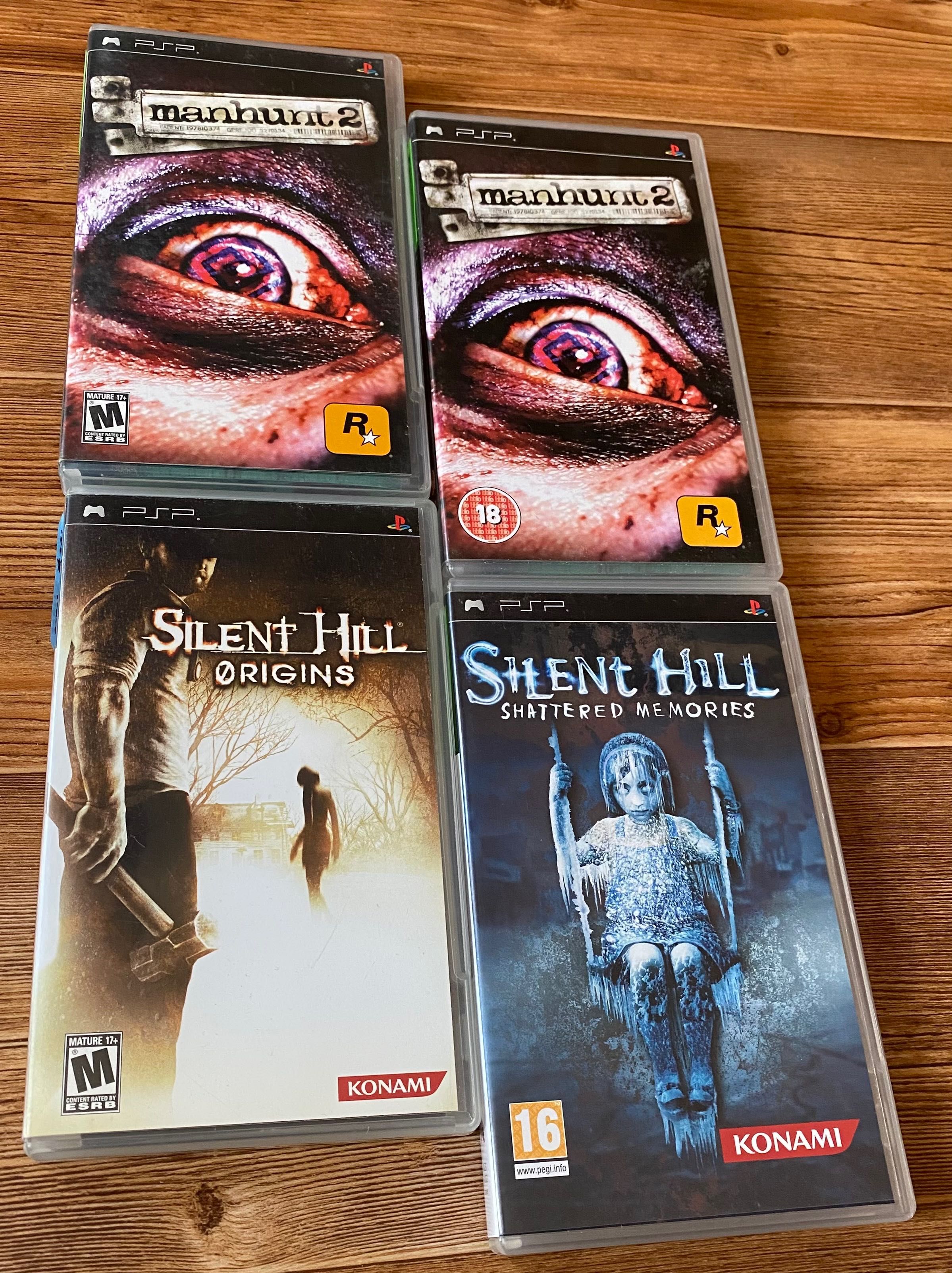 Sony PSP: Silent Hill, Manhunt, Metal Gear Solid, God of War
