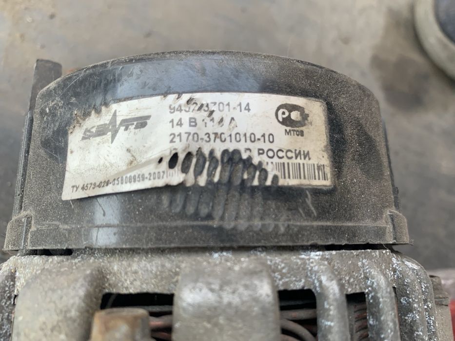 Гениратор Ваз 2110, приора, приора люкс